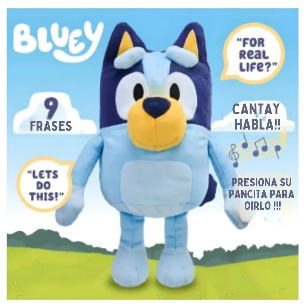 40% OFF - Bluey Canta y Habla 100% IMPORTADO