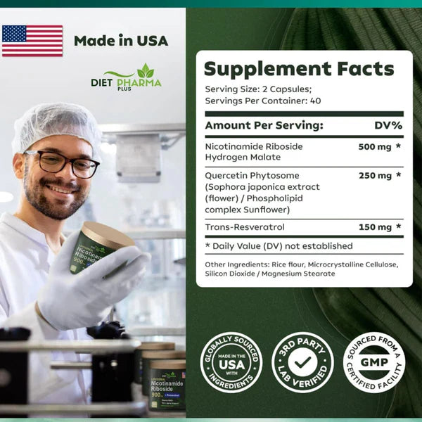 PAGA 1 - LLEVA 2 💫NAD+™I Liposomal Nicotinamide Riboside +Reverastrol | Antienvejecimiento