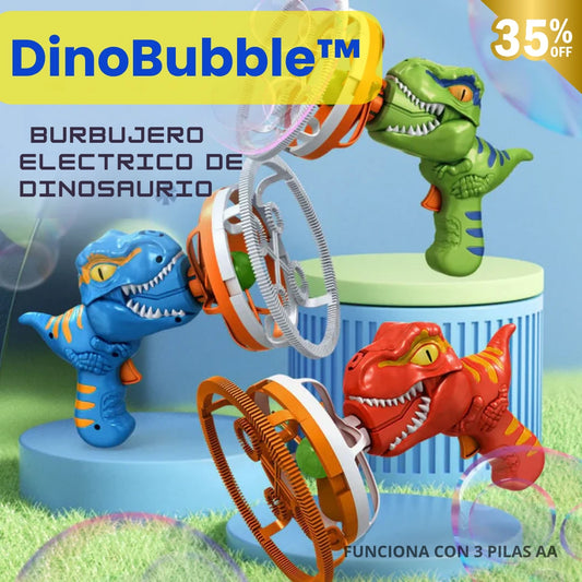 DinoMagic Bubble™ Burbujero Electrico de Dinosaurio