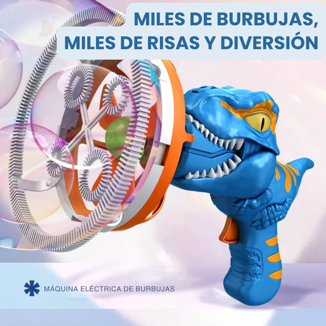 DinoMagic Bubble™ Burbujero Electrico de Dinosaurio