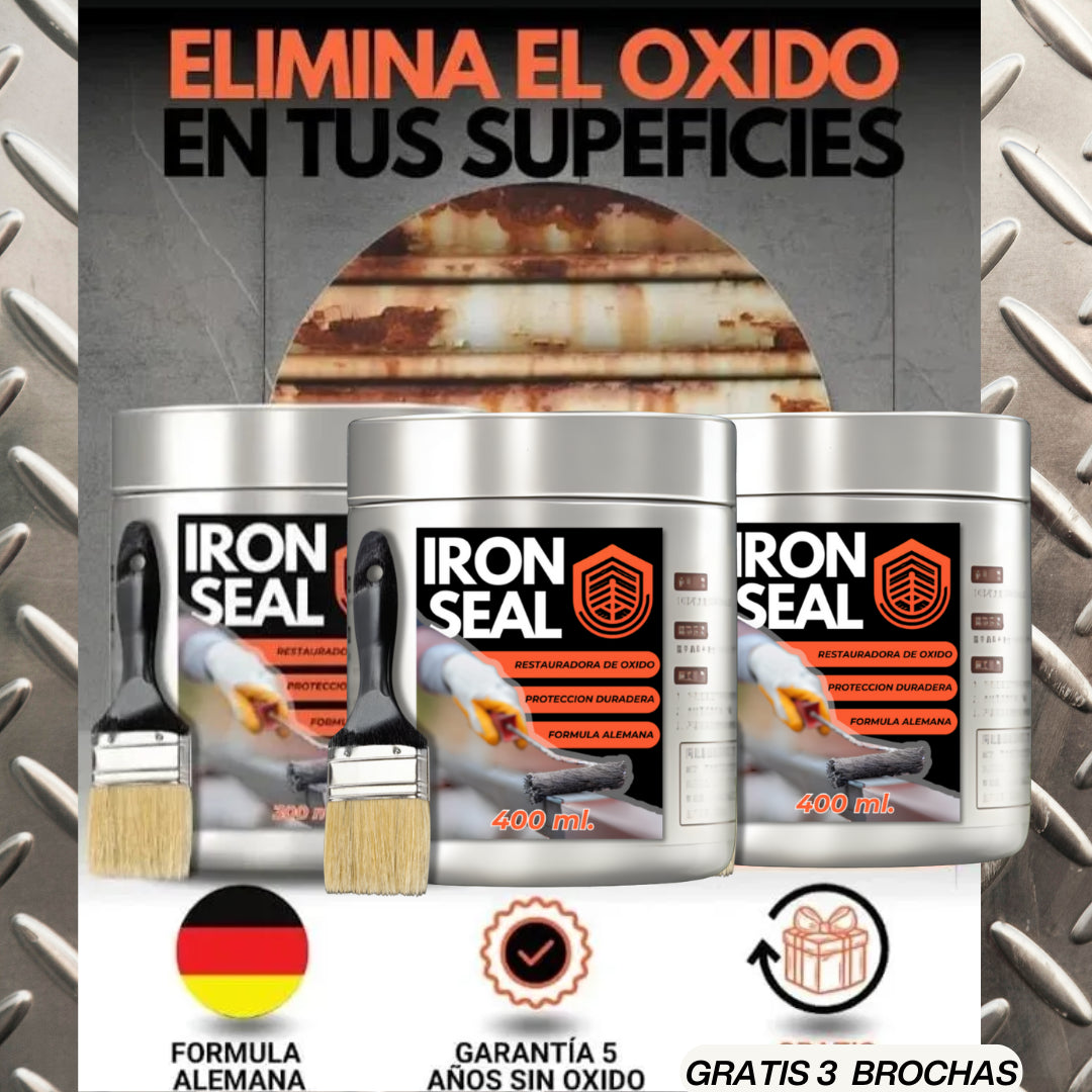 PAGA 2 LLEVA 3 !!! IRONSEAL OxidoZero® Adiós al óxido, Renueva y protege tu hogar.