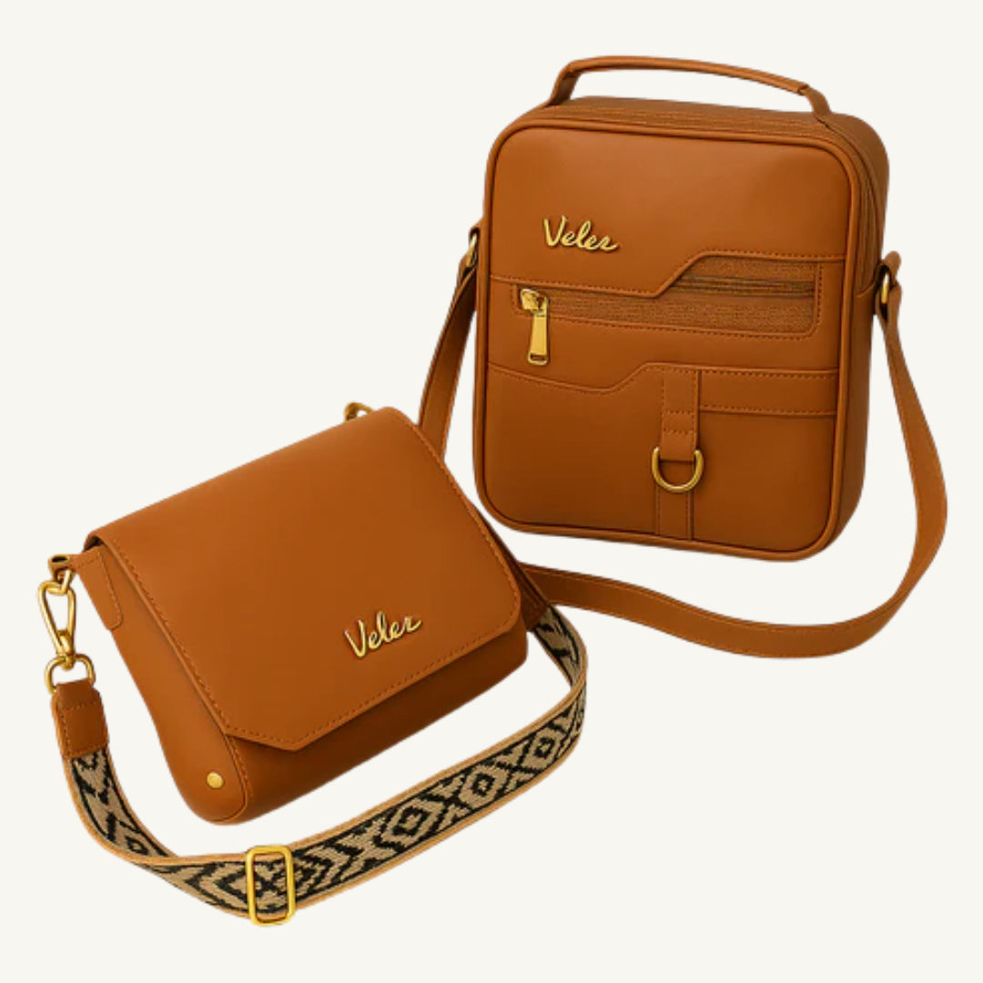 DUO BOLSOS 2X1 VLZ DAMA Y CABALLERO