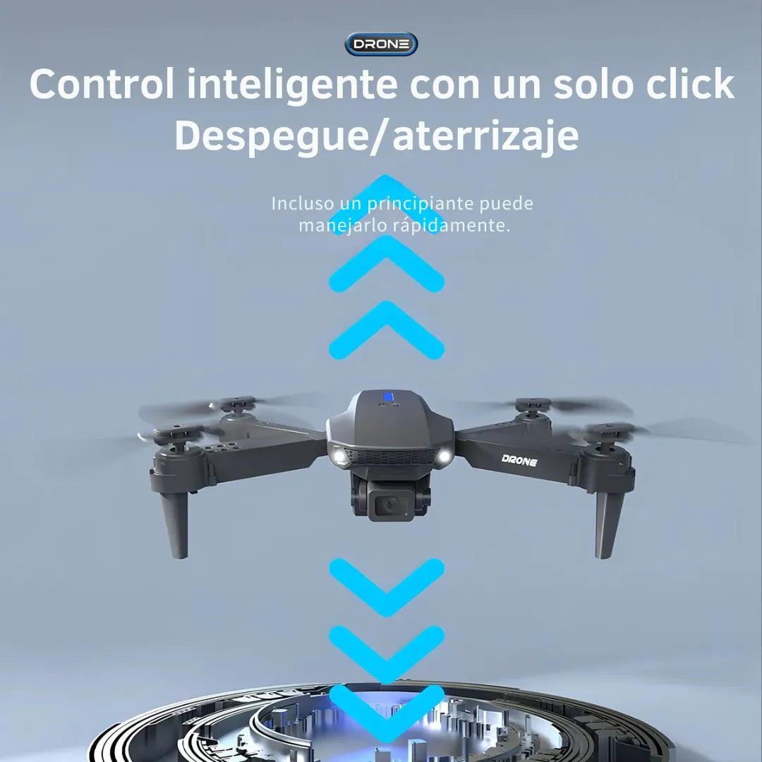 35 % OFF - DRON E88, Cuadricóptero de doble cámara 4K HD