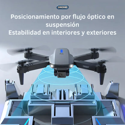 35 % OFF - DRON E88, Cuadricóptero de doble cámara 4K HD